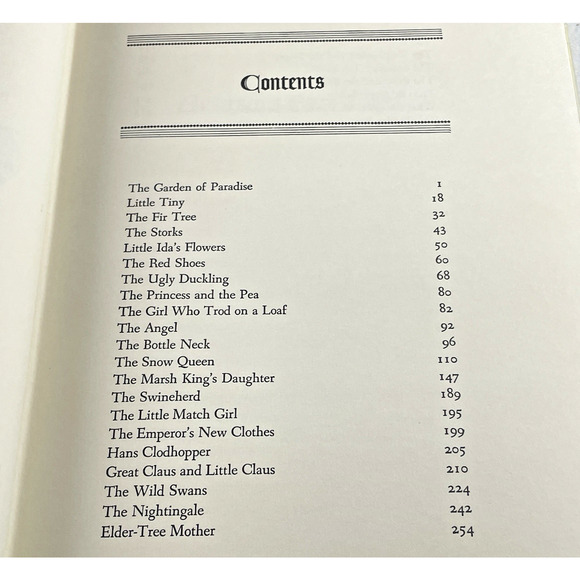 Hans Christian Andersons Fairy Tales 1977 Printing Illustrated Junior Library HC - Picture 9 of 13